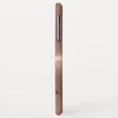 Bronze Roestvrij staal Metaalkijk Case-Mate iPhone Case (Achterkant/links)