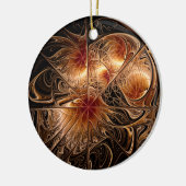 Bronze Round Ornament (Links)