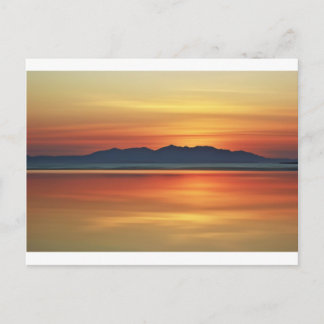 Bronze Shore Digital Art van David Alexander Elder Briefkaart