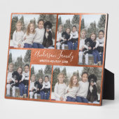 Bronze Six Afbeelding Collage Plaque Fotoplaat (Zijkant)