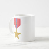 Bronze Star met V Koffiemok (Voorkant links)