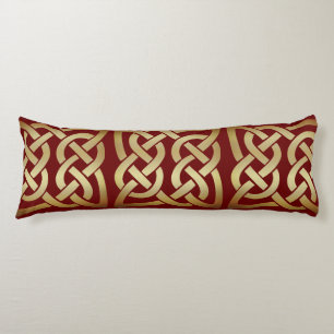 Bronze Tone Celtic Knot Lichaamskussen