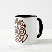 Bronze Viking Horse Mug (Devant droit)
