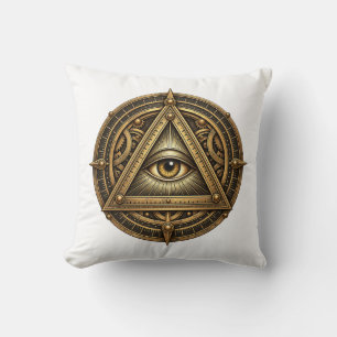 Bronzen Astrolabe Oog Worp Kussen