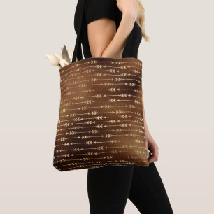 Bronzen Bruine Verf Gouden Pijlen Boogschieten Boo Draagtas