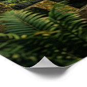 Bronzen Gorilla Tempel Poster (Hoek)