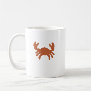 Bronzen Krab Silhouet Kanker Zodiac Mok