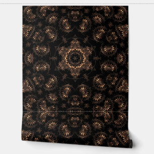 Bronzen Tijdperk Mandala Behang