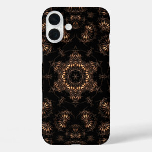 Bronzen Tijdperk Mandala iPhone 16 Plus Hoesje
