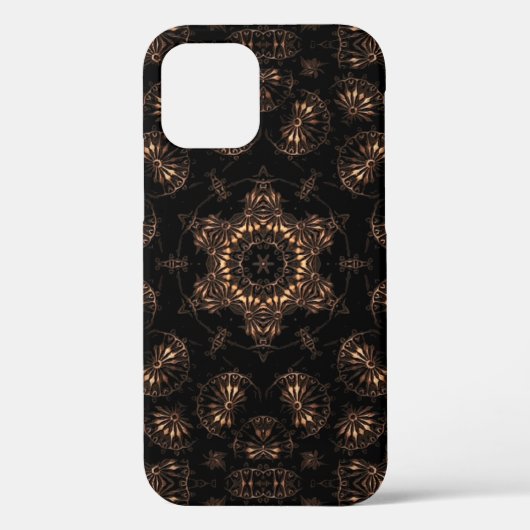 Bronzen Tijdperk Mandala Case-Mate iPhone Case (Achterkant)