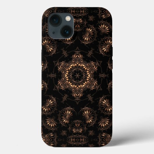 Bronzen Tijdperk Mandala Case-Mate iPhone Case (Achterkant)