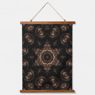 Bronzen Tijdperk Mandala Hangend Wandkleed