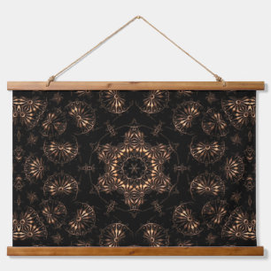 Bronzen Tijdperk Mandala Hangend Wandkleed