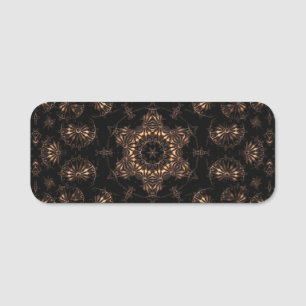 Bronzen Tijdperk Mandala Naamplaatje