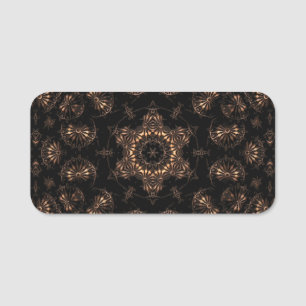 Bronzen Tijdperk Mandala Naamplaatje