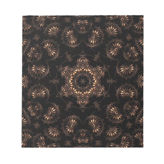 Bronzen Tijdperk Mandala Notitieblok (Voorkant)