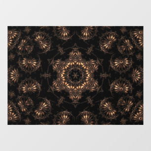 Bronzen Tijdperk Mandala Raamsticker