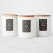 Bronzen Tijdperk Mandala Voedselcontainer Etiket (Flessen)