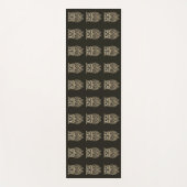 Bronzen Uil Uilen Patroon Yogamat (Voorkant)