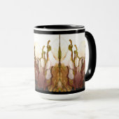 Bronzen Verbeelding Alcohol Inkt Mok (Voorkant rechts)