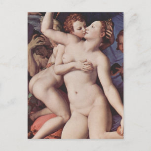 Bronzino - Liefdesalerij Briefkaart