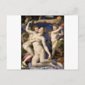 Bronzino: Venus, Cupid, Folly en Time Briefkaart (Voorkant)