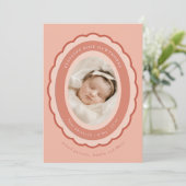 Brooch Keepsaké Faire-part de naissance (Debout devant)