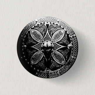 Brooch Targe Pin Ronde Button 3,2 Cm