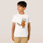 Brood als Cook met rolpin T-shirt (Voorkant volledig)