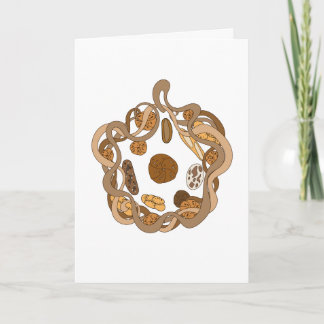 Brood art nouveau lijst kaart