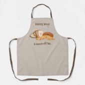 Brood bakken liefde schort (Voorkant)