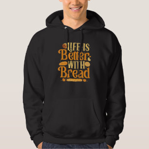 Brood bakkerbakkersbakkerij gebak Chef Hoodie