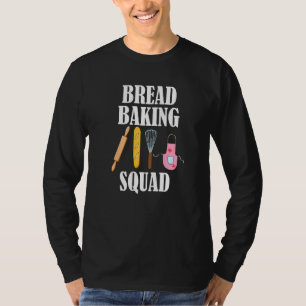 Brood bakplein en kaas koken t-shirt