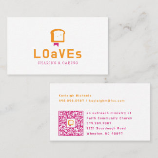 Brood Bijbel Logo | Christelijke Voedselorganisati Visitekaartje