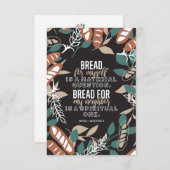 Brood citeert van Nikoli Berdyaev Bedankkaart (Voorkant / Achterkant)