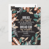 Brood citeert van Nikoli Berdyaev Briefkaart (Voorkant / Achterkant)