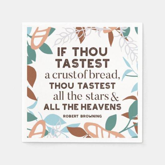 Brood citeert van Robert Browning Servet (Voorkant)