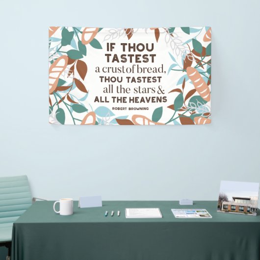 Brood citeert van Robert Browning Spandoek (Beurs)