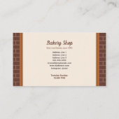 Brood & croissant - Bakkerij Winkel Visitekaartje (Achterkant)