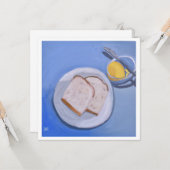 Brood en boter kaart (Voorkant / Achterkant in situ)