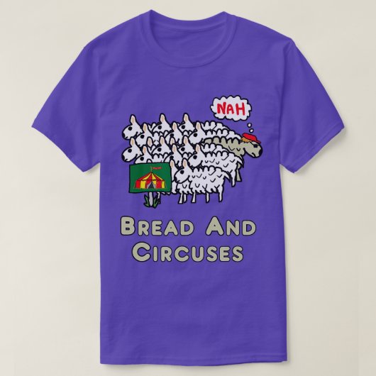 Brood en circussen t-shirt (Design voorkant)