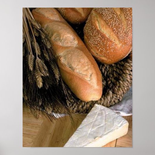 Brood en kaas poster (Voorkant)