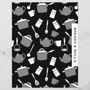 Brood en rolontvanger Black White Kitchen