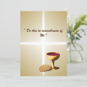 Brood en wijn: het laatste avondmaal (Staand voorkant)