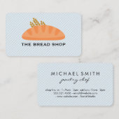 Brood in gebak visitekaartje (Voorkant / Achterkant)