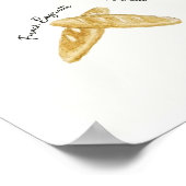 Brood Poster - Keukenwandbekleding (Hoek)