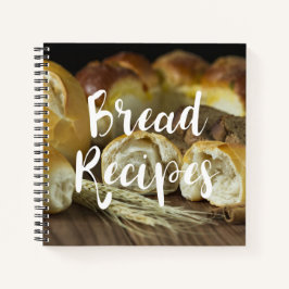 Brood Recipes Cookbook Notitieboek