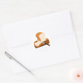 Brood Ronde Sticker (Envelop)