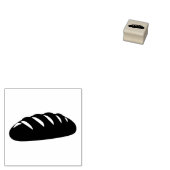 Brood Rubberstempel (Gestempeld)