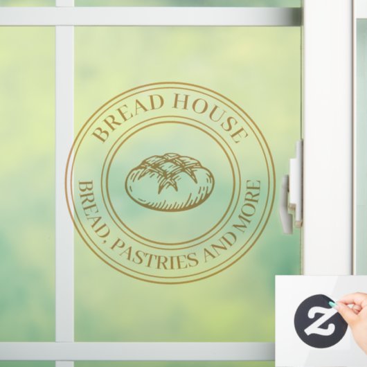 Brood Winkelvenster Raamsticker (Huis)